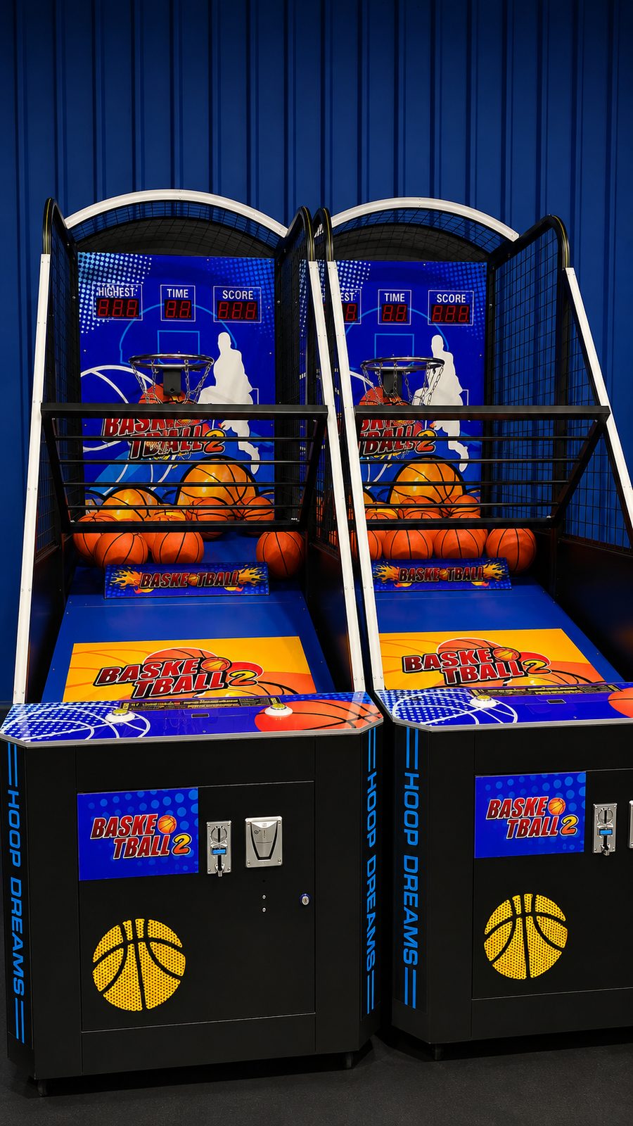 Hoop Dreams basketball arcade machines
